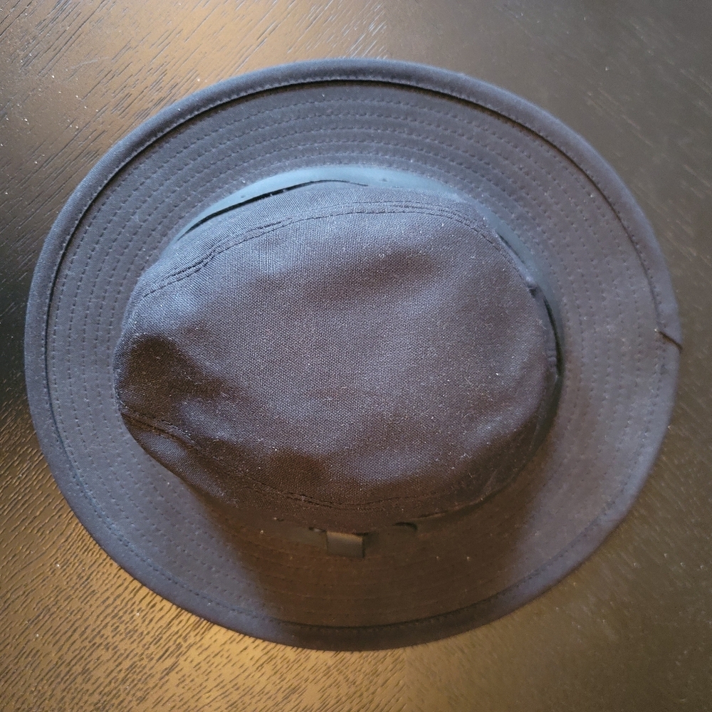 Filson Tin Cloth Packer Hat, Black, Large